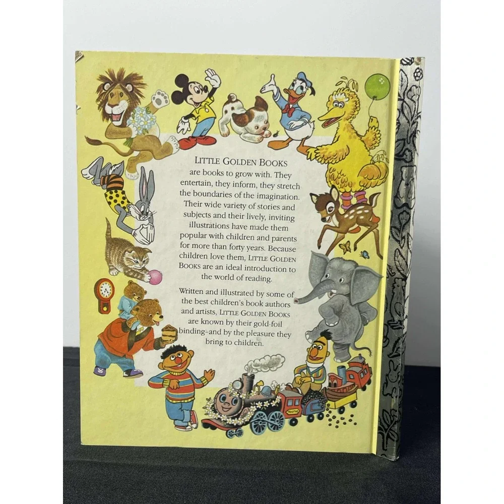 The Day Snuffy Had the Sniffles‎ Little Golden Book Sesame Street 1988